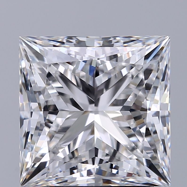 Lab Grown Diamond 2,87Ct D-VVS2 Princess - IGILG801680944 1