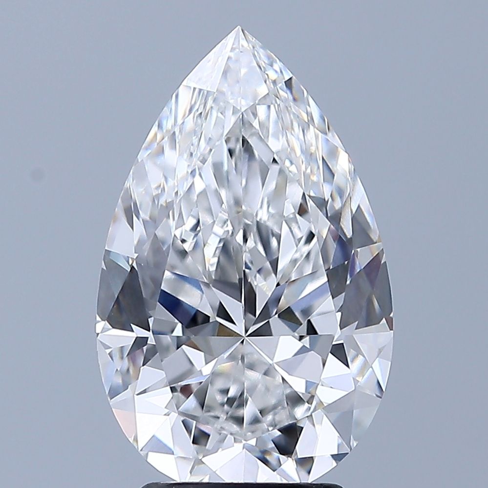 Lab Grown Diamond 3,28Ct D-VVS1 Pear - IGILG811649642 1