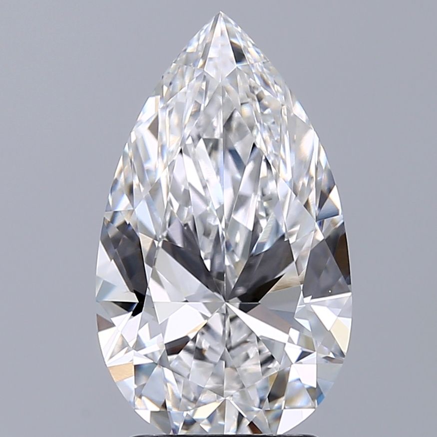 Lab Grown Diamond 2,56Ct D-VVS1 Pear - IGILG805610150 1