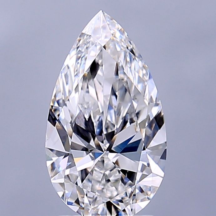 Lab Grown Diamond 2,02Ct E-VS1 Pear - IGILG821651589 1