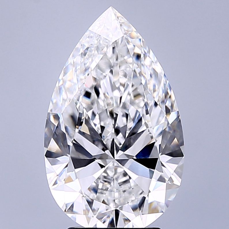 Lab Grown Diamond 3,71Ct D-VVS2 Pear - IGILG815648731 1