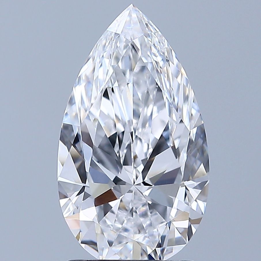 Lab Grown Diamond 1,73Ct D-VVS1 Pear - IGILG818637091 1