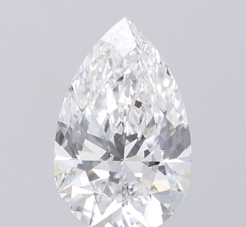 Lab Grown Diamond 2,54Ct E-VVS2 Pear - IGILG824605433 1