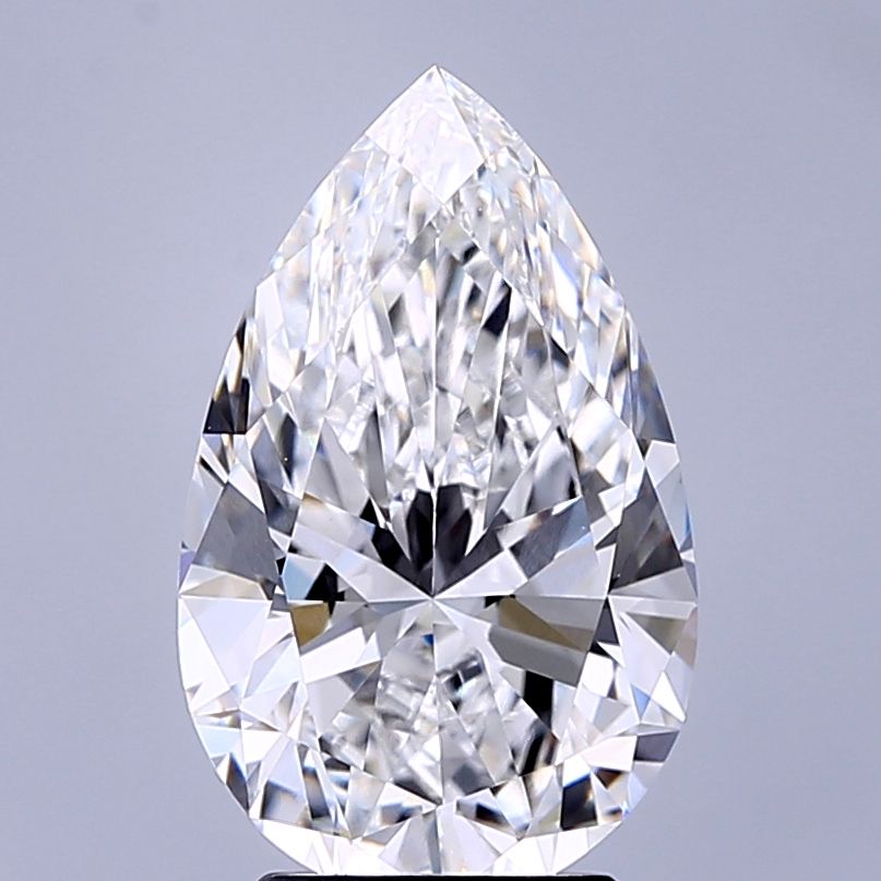 Lab Grown Diamond 3,5Ct D-VVS1 Pear - IGILG817696104 1