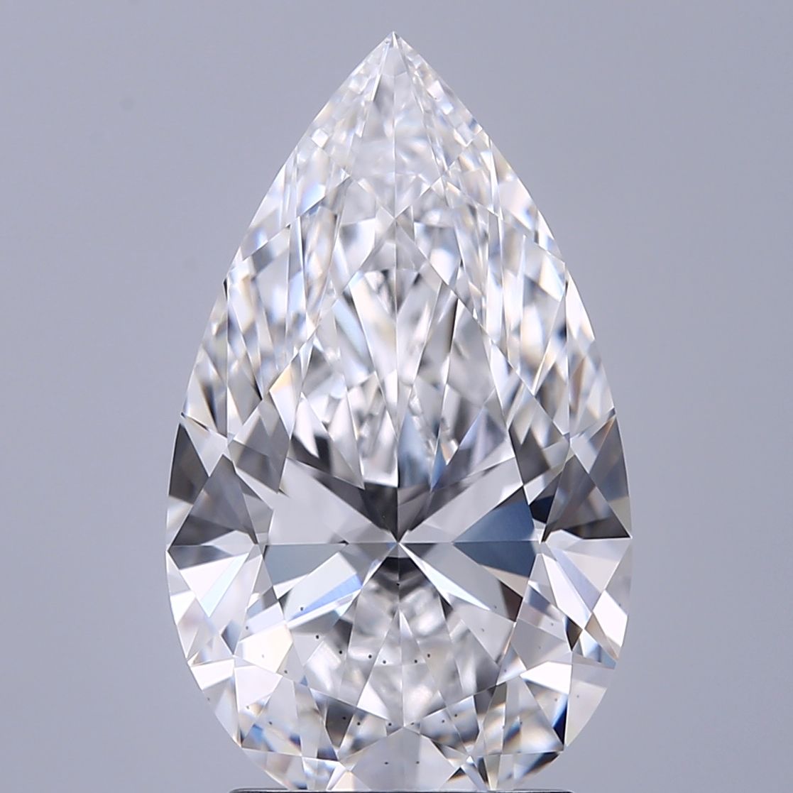Lab Grown Diamond 2,59Ct D-VS2 Pear - IGILG805628650 1