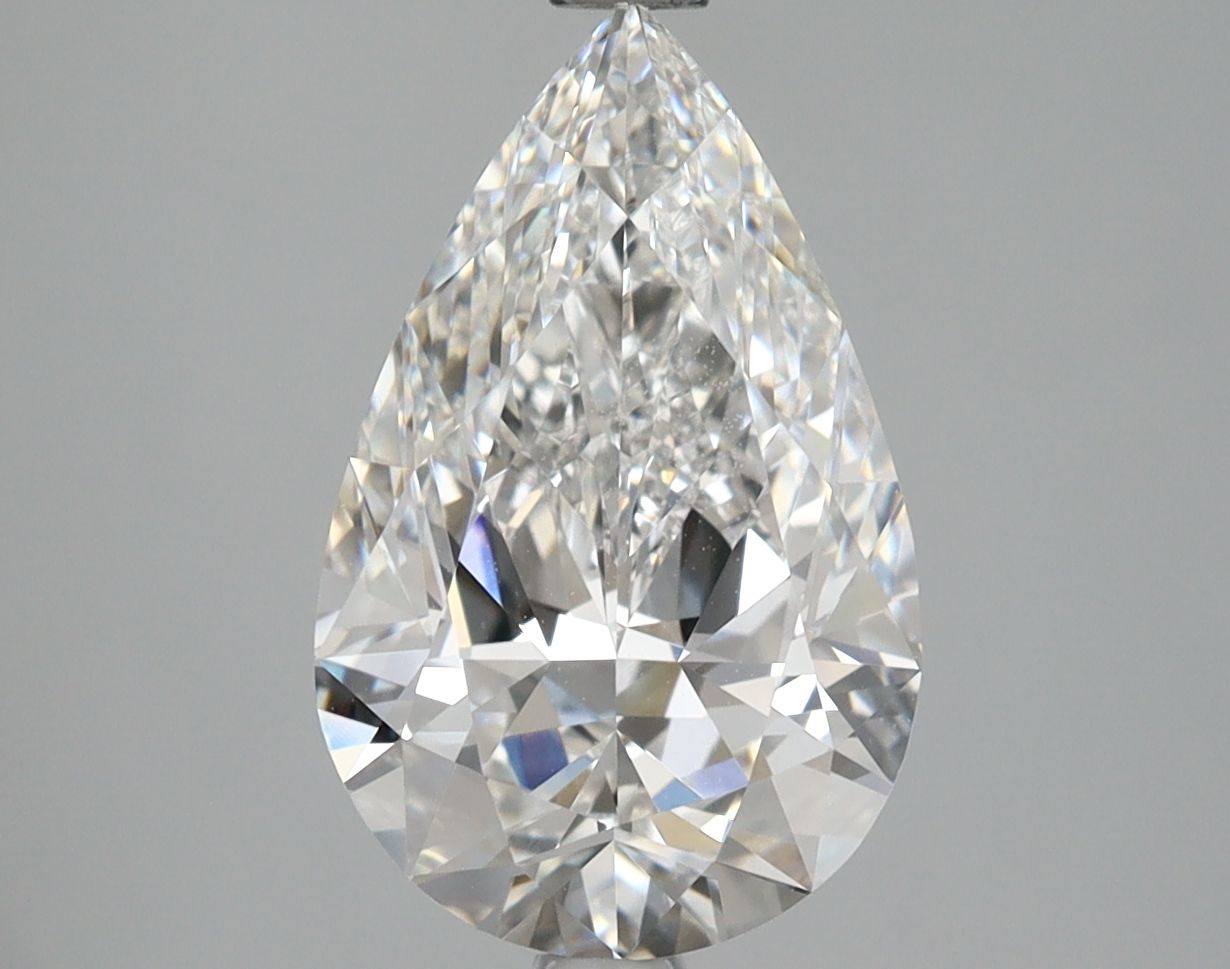 Lab Grown Diamond 3,1Ct E-VVS2 Pear - IGILG819696360 1