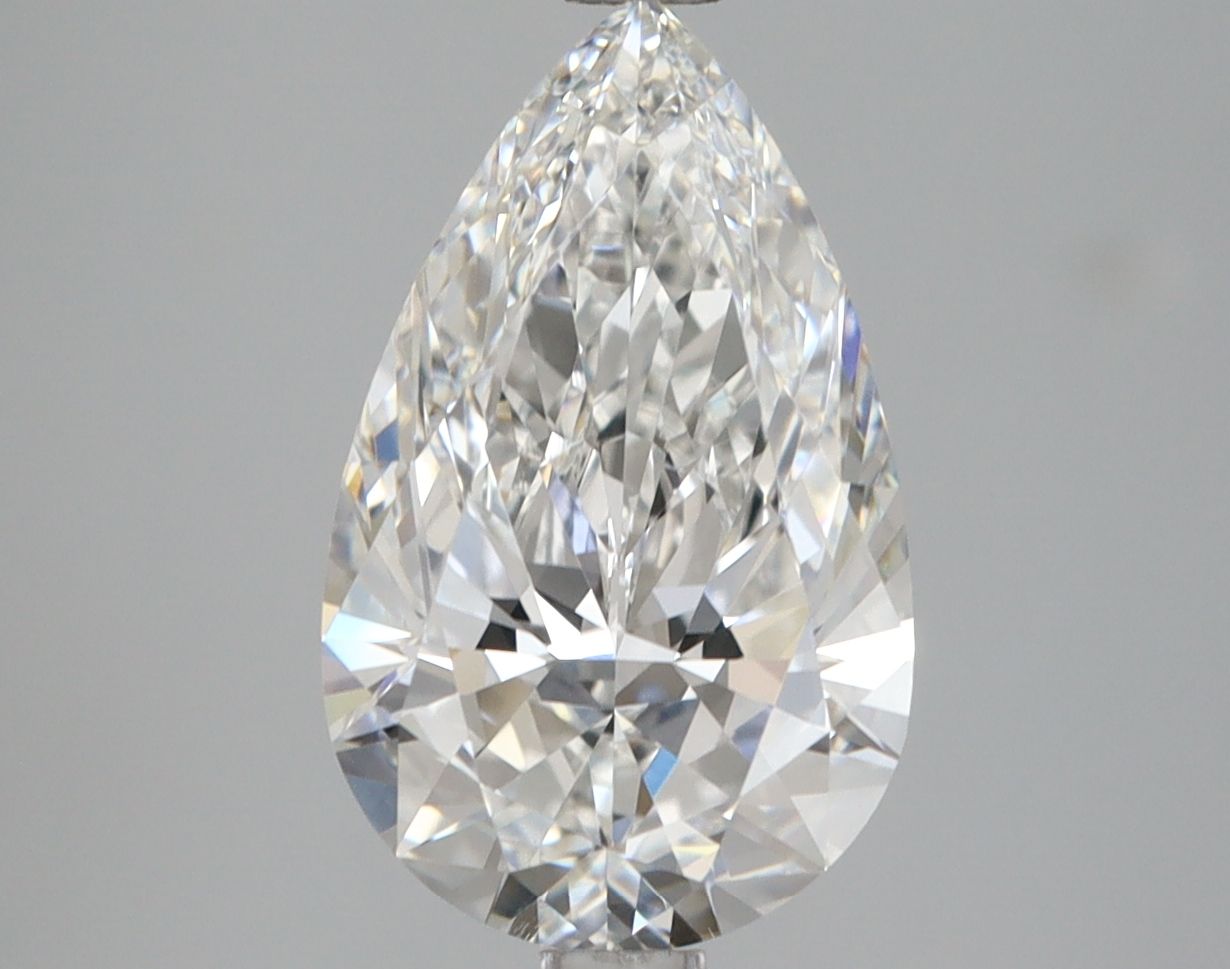 Lab Grown Diamond 3,06Ct E-VVS2 Pear - IGILG821682710 1