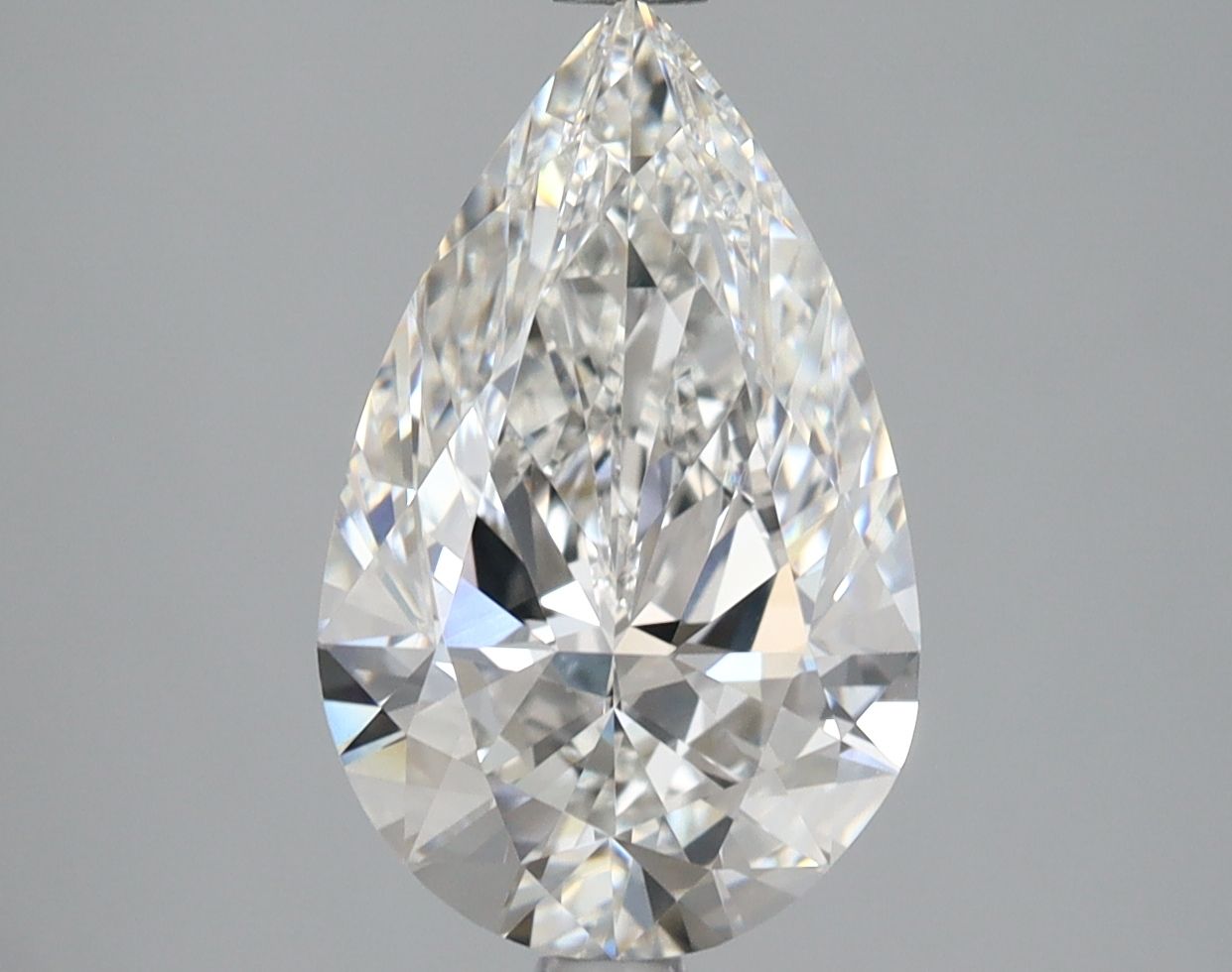 Lab Grown Diamond 3,1Ct E-VVS2 Pear - IGILG819652028 1