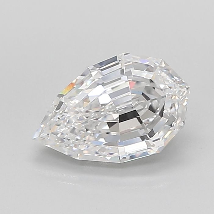 Lab Grown Diamond 3,12Ct D-VS1 Pear - IGILG818623086 1