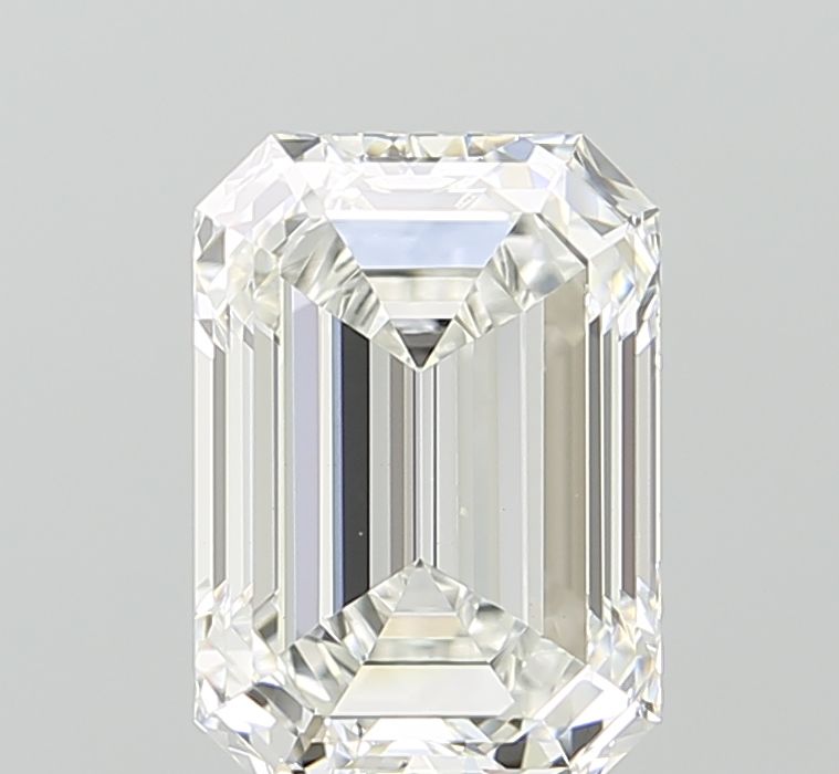 Lab Grown Diamond 3,55Ct F-VVS2 Emerald - IGILG819611044 1