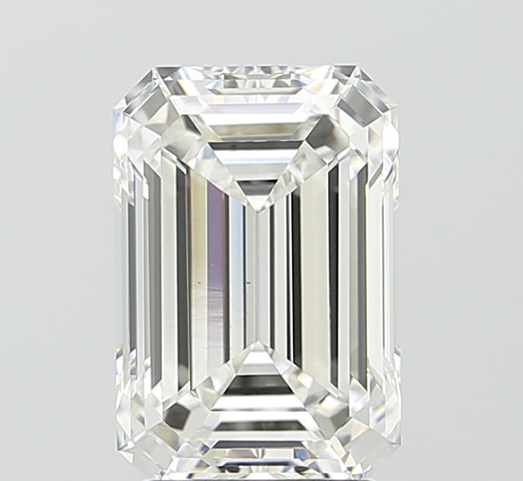 Lab Grown Diamond 3,53Ct F-VVS2 Emerald - IGILG821649385 1
