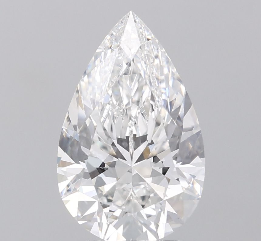 Lab Grown Diamond 2,58Ct E-VVS2 Pear - IGILG816617850 1