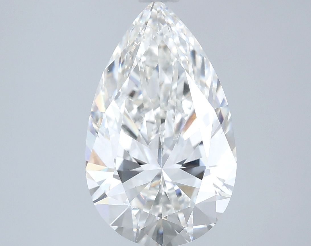 Lab Grown Diamond 3,03Ct F-VVS2 Pear - IGILG784640706 1