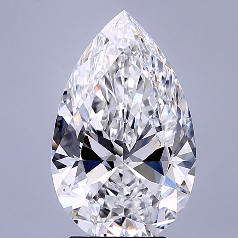 Lab Grown Diamond 3,63Ct D-VVS2 Pear - IGILG823694736 1
