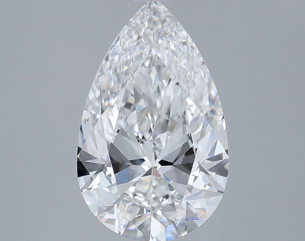 Lab Grown Diamond 3,02Ct D-VS1 Pear - IGILG809627031 1