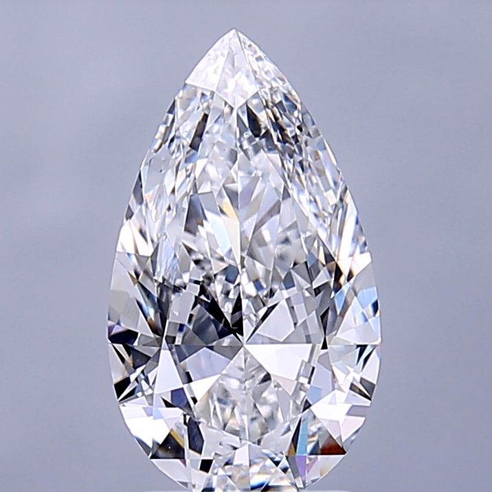 Lab Grown Diamond 2Ct D-VS1 Pear - IGILG823603214 1