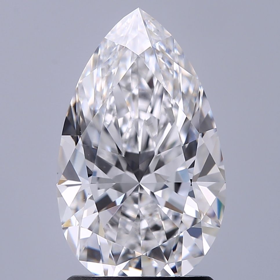 Lab Grown Diamond 2Ct D-VVS1 Pear - IGILG805610132 1