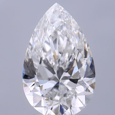 Lab Grown Diamond 1,7Ct D-VS2 Pear - IGILG791641701 1
