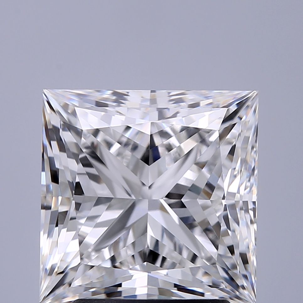 Lab Grown Diamond 3,22Ct E-IF Princess - IGILG805610527 1