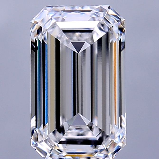Lab Grown Diamond 3,8Ct D-VVS1 Emerald - IGILG821651335 1