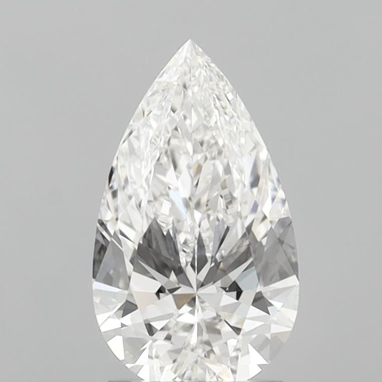 Lab Grown Diamond 2Ct E-VS1 Pear - IGILG818651256 1