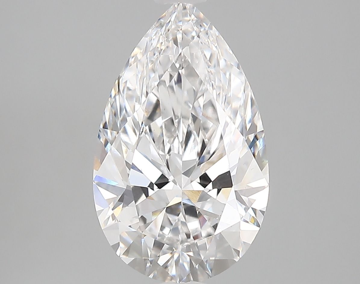 Lab Grown Diamond 3,45Ct D-VS1 Pear - IGILG812651891 1