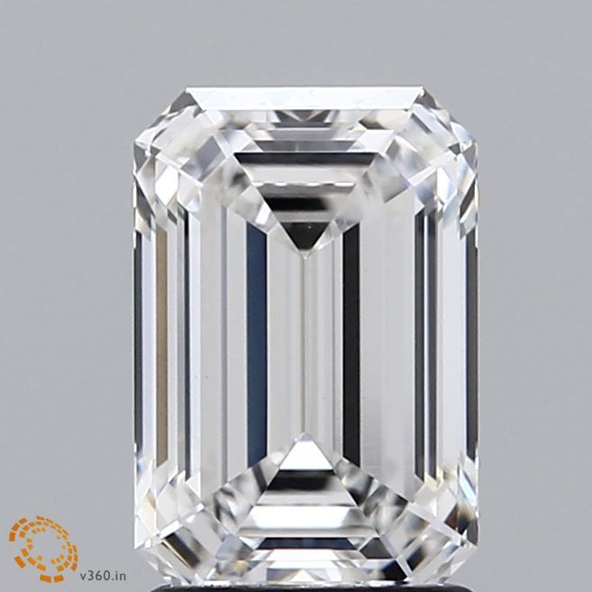 Lab Grown Diamond 2,1Ct F-VVS2 Emerald - IGILG607346469 1