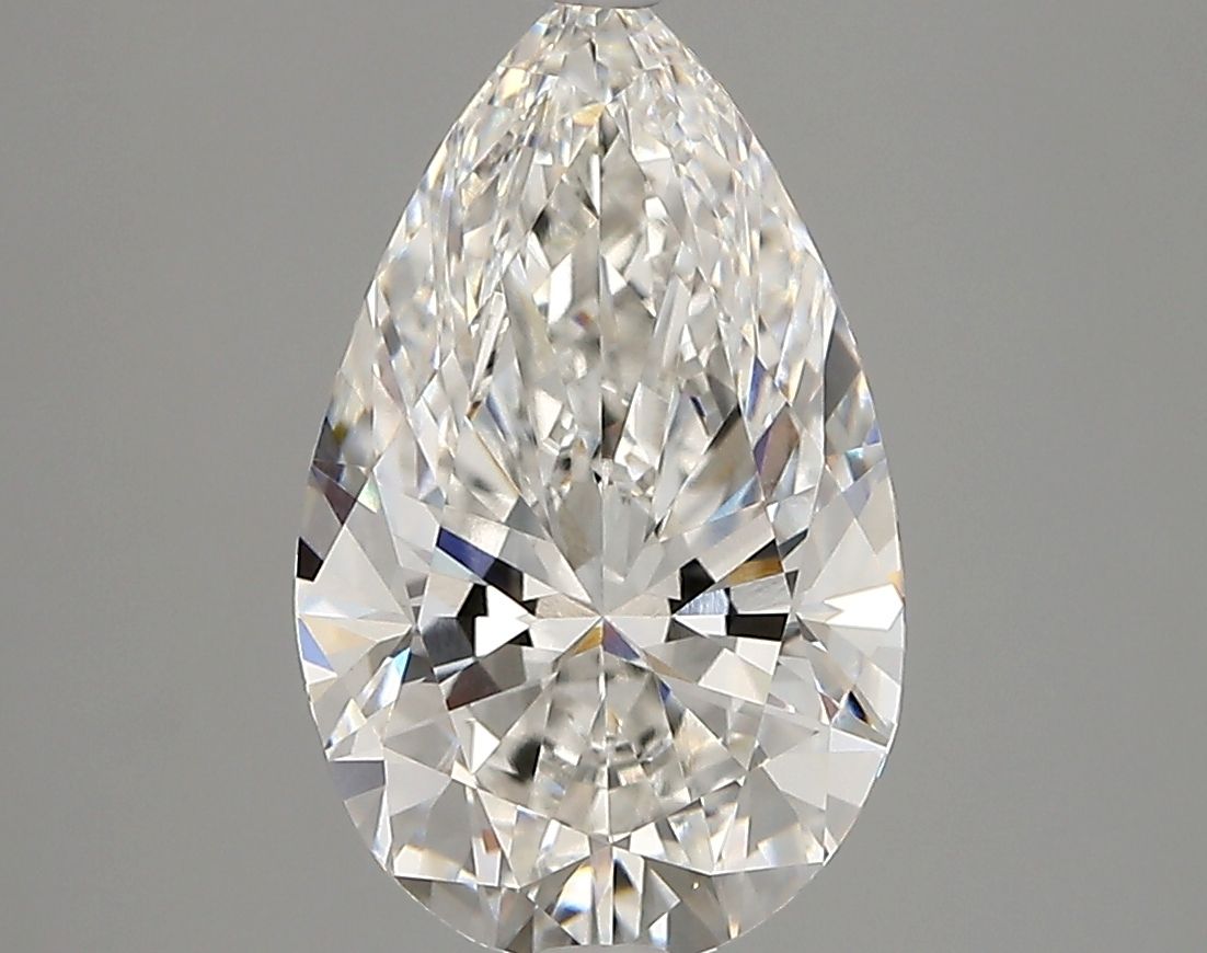 Lab Grown Diamond 2,95Ct F-VVS1 Pear - IGILG825681532 1