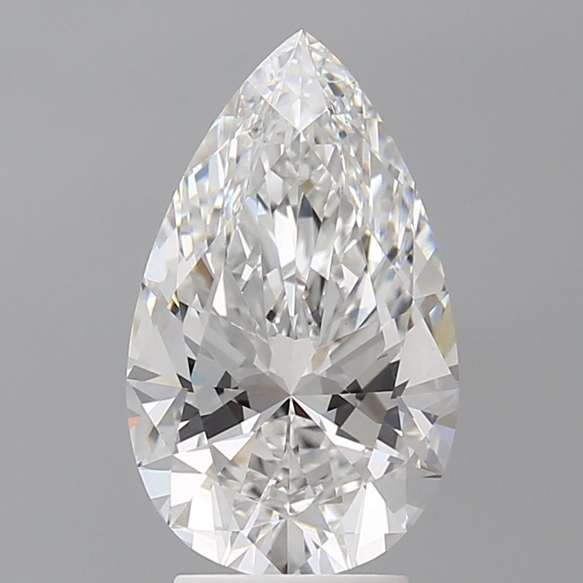 Lab Grown Diamond 3,57Ct E-VS1 Pear - IGILG823649249 1