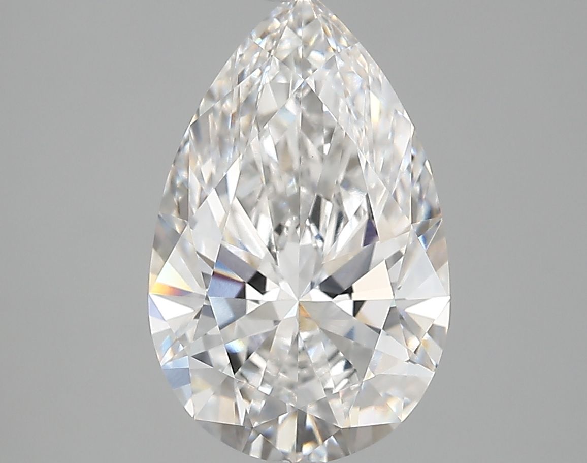 Lab Grown Diamond 3,36Ct E-VVS2 Pear - IGILG824603074 1