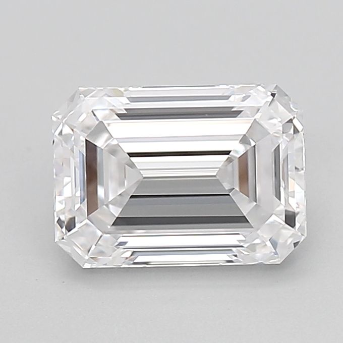 Lab Grown Diamond 1,63Ct D-IF Emerald - IGILG818630024 1