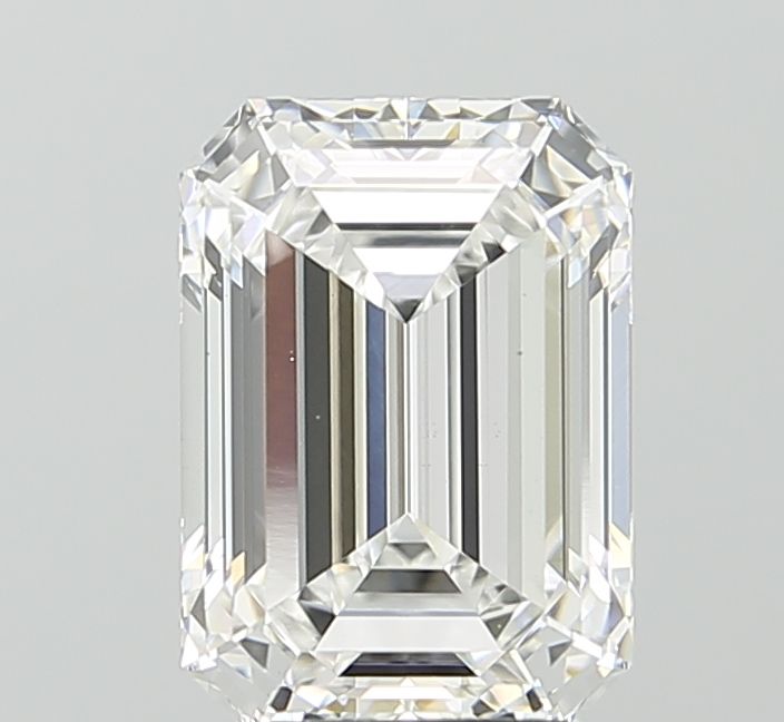 Lab Grown Diamond 3,58Ct F-VVS2 Emerald - IGILG816616462 1