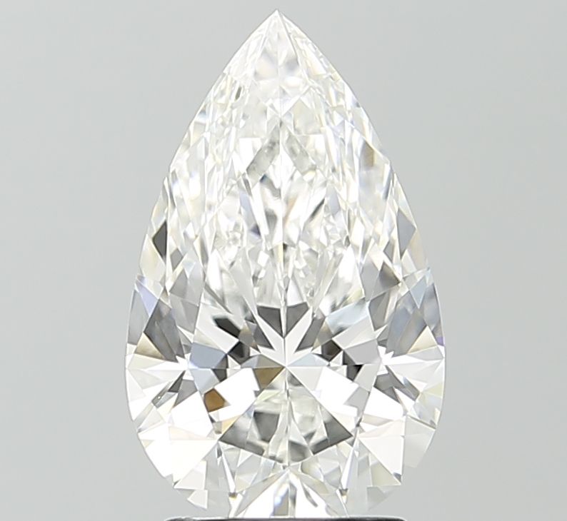Lab Grown Diamond 2,6Ct F-VVS2 Pear - IGILG818640621 1