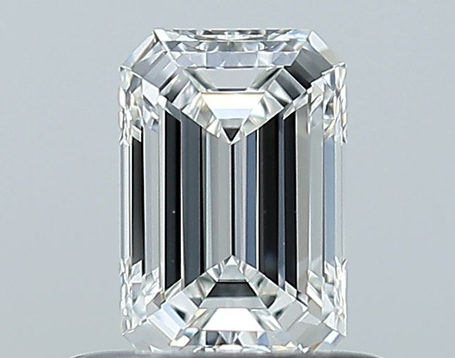 Diamond Natural 0,5Ct F-VVS1 Emerald - GIA2557831760 1