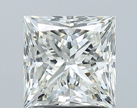 Diamond Natural 1,51Ct I-VS2 Princess - GIA6243009634 1