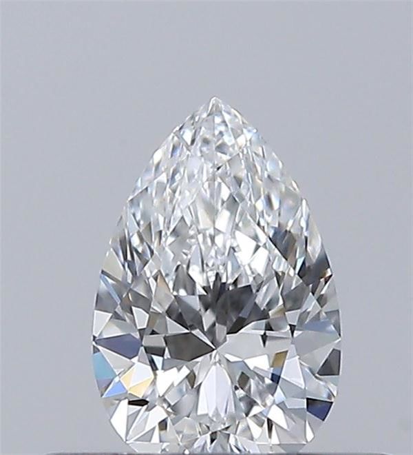 Diamond Natural 0,3Ct D-IF Pear - GIA6555950441 1