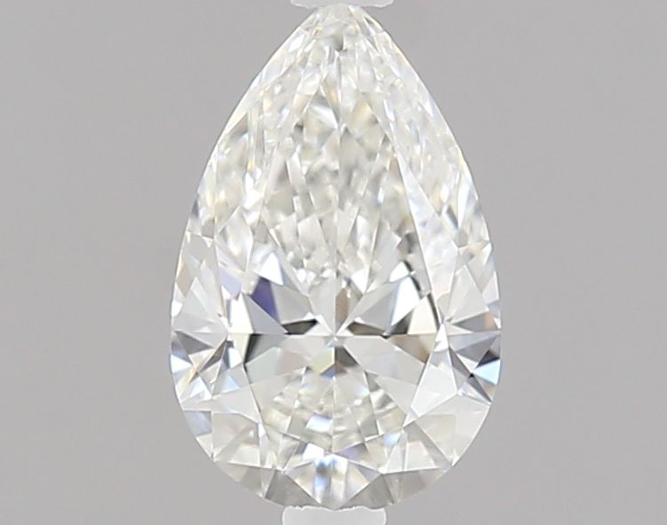 Diamond Natural 0,5Ct H-VVS1 Pear - GIA6552846770 1