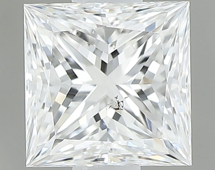 Diamond Natural 0,5Ct F-SI1 Princess - GIA6512869916 1