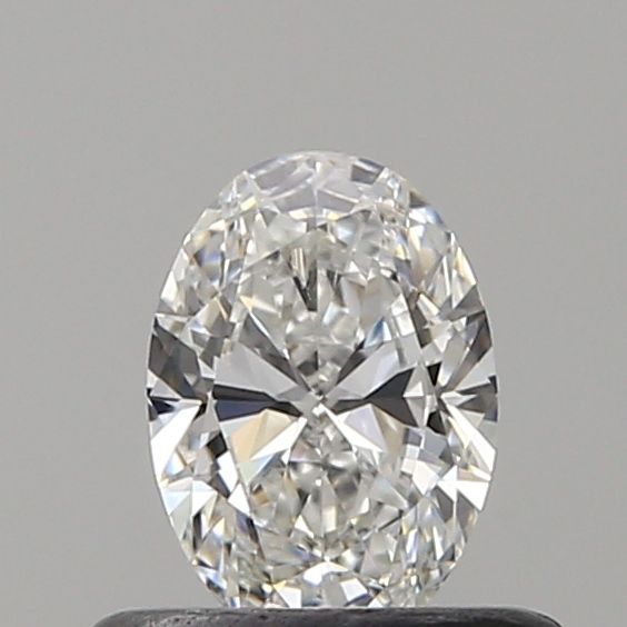 Diamond Natural 0,45Ct F-SI2 Oval - GIA5563000743 1