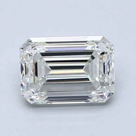Diamond Natural 1,5Ct H-VS1 Emerald - GIA1558766170 1