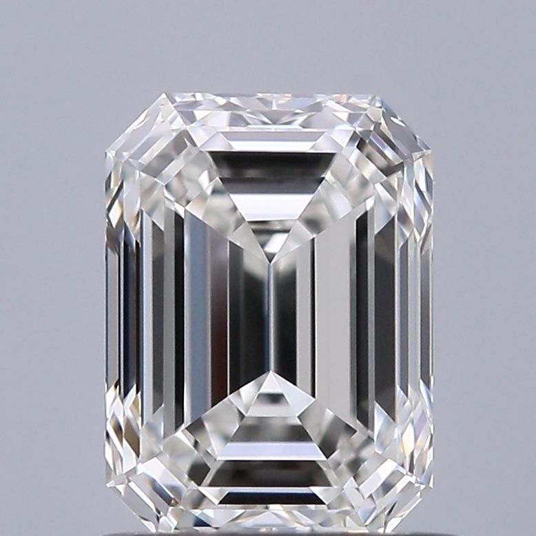 Diamond Natural 0,91Ct H-VVS1 Emerald - GIA7566002322 1