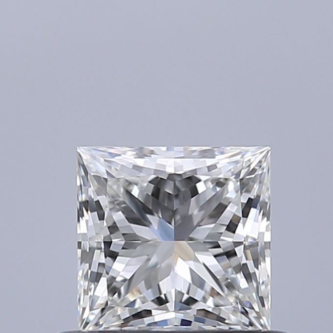 Diamond Natural 0,51Ct G-VVS2 Princess - GIA2566009999 1