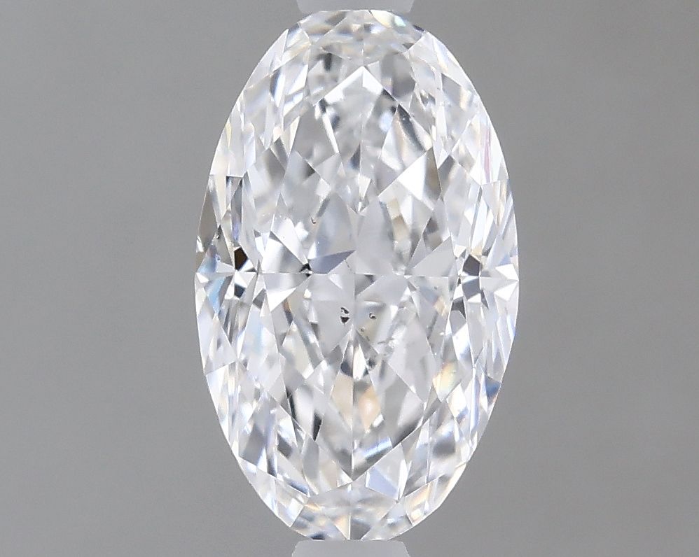 Diamond Natural 0,6Ct D-SI1 Oval - GIA6552906940 1