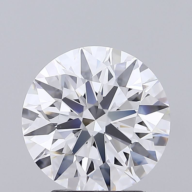 Lab Grown Diamond 3,08Ct D-IF Round - IGILG812621045 1