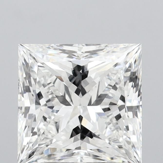 Lab Grown Diamond 2,97Ct E-VS2 Princess - IGILG792673058 1