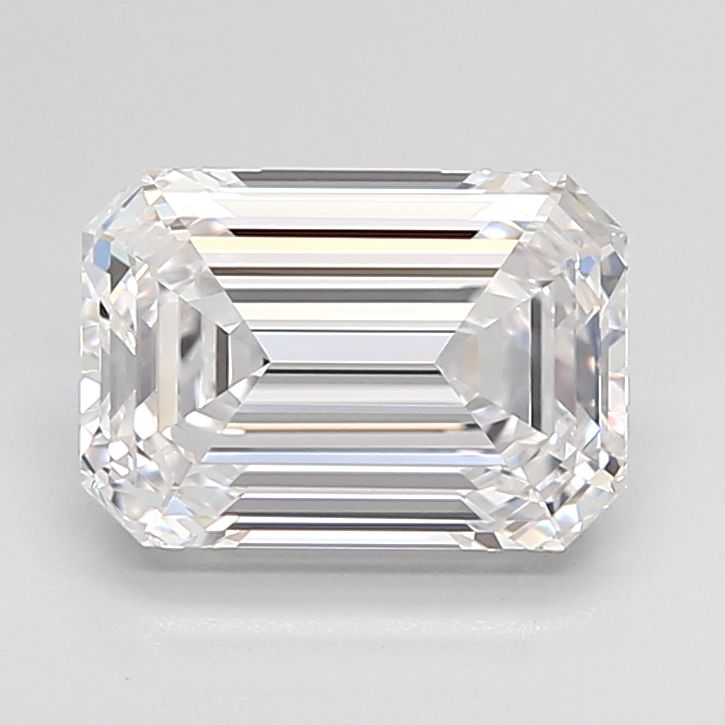 Lab Grown Diamond 2,54Ct D-IF Emerald - IGILG823684835 1