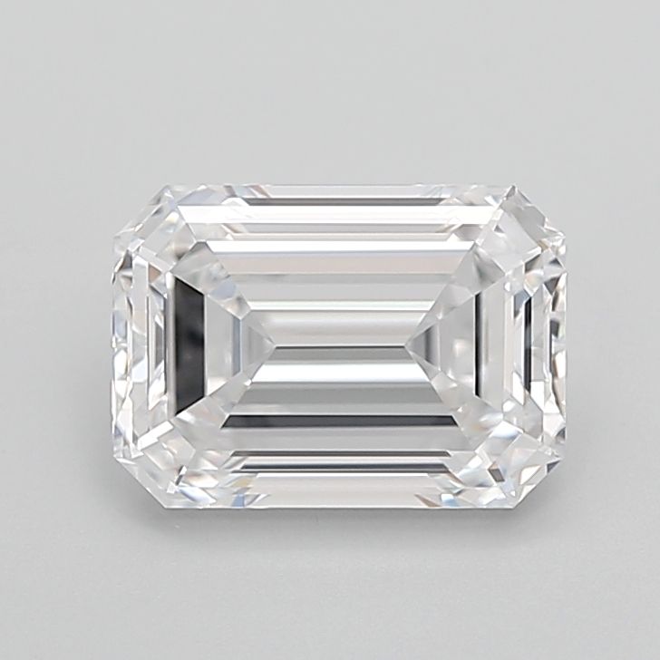Lab Grown Diamond 3,02Ct D-IF Emerald - IGILG823684706 1