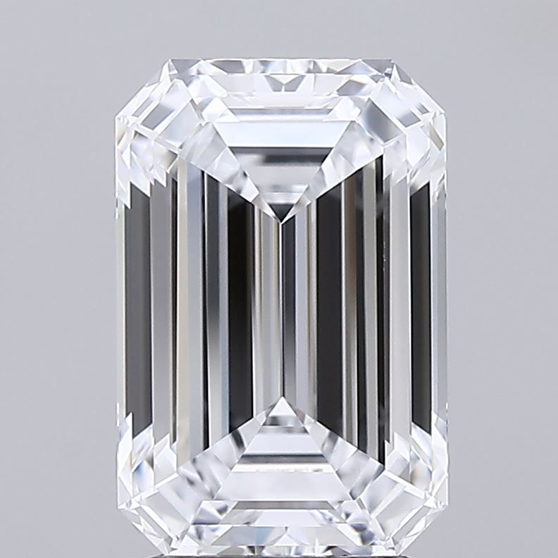 Lab Grown Diamond 2,91Ct D-IF Emerald - IGILG812620079 1