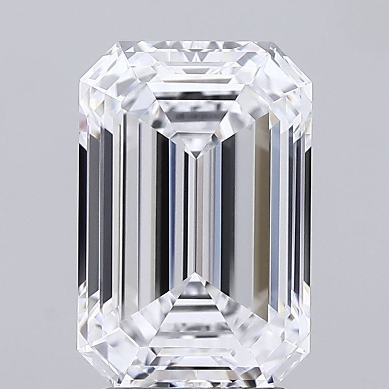 Lab Grown Diamond 3,02Ct D-IF Emerald - IGILG812620076 1