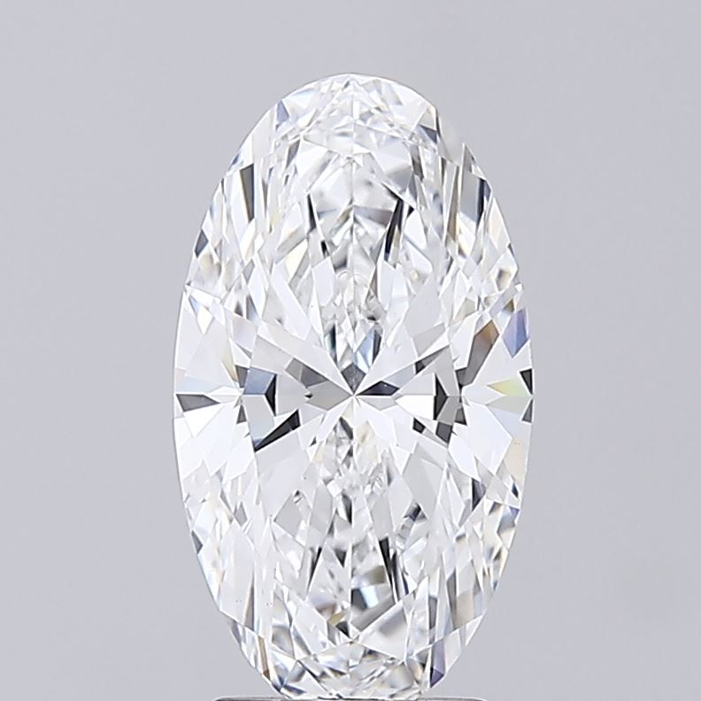 Lab Grown Diamond 3,02Ct D-VVS2 Oval - IGILG825690149 1